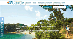 Desktop Screenshot of cancale-tourisme.fr